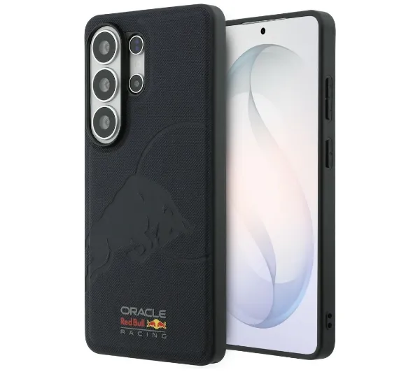 Red Bull Etui Red Bull Meshed Debossed Bull MagSafe do Samsung Galaxy S26 Ultra granatowy