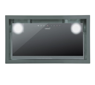 Okap Cata GC DUAL 45 BK Czarne szkło