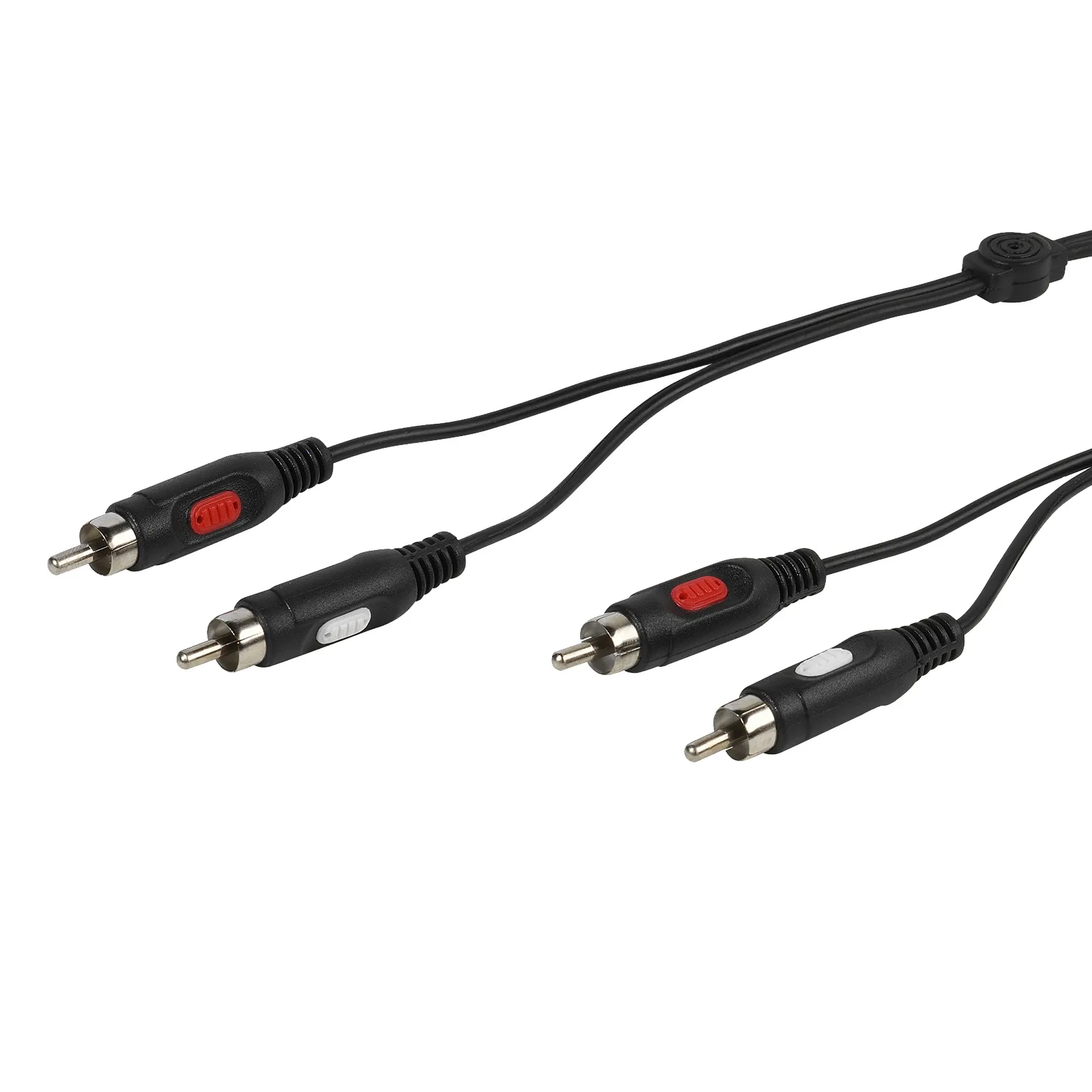 Kabel audio Vivanco 46014 RCA 5m Czarny
