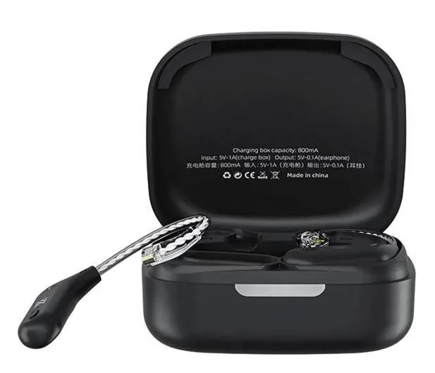 Adapter KZ AZ09 Bezprzewodowy moduł Bluetooth 5.2 do słuchawek dokanałowych ze złączem 2PIN 0.75/0.78 mm.