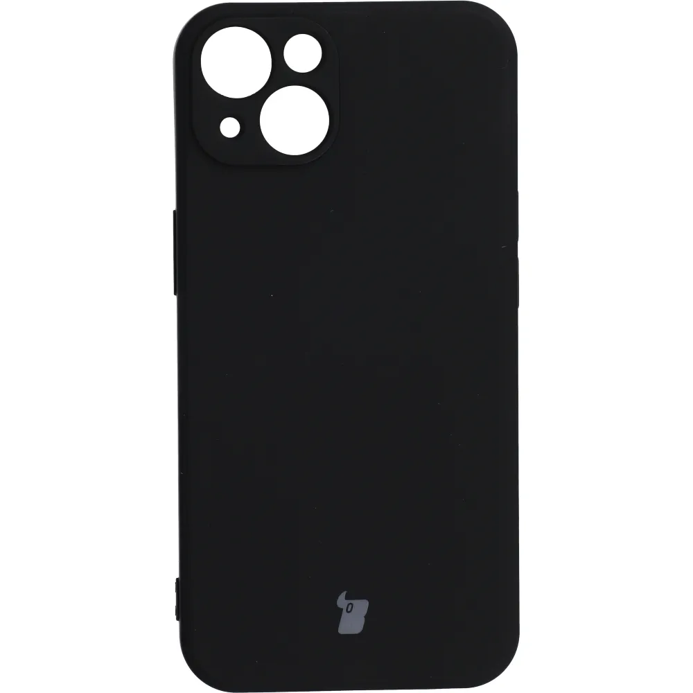 Etui Bizon Silicone do iPhone 13 Czarny