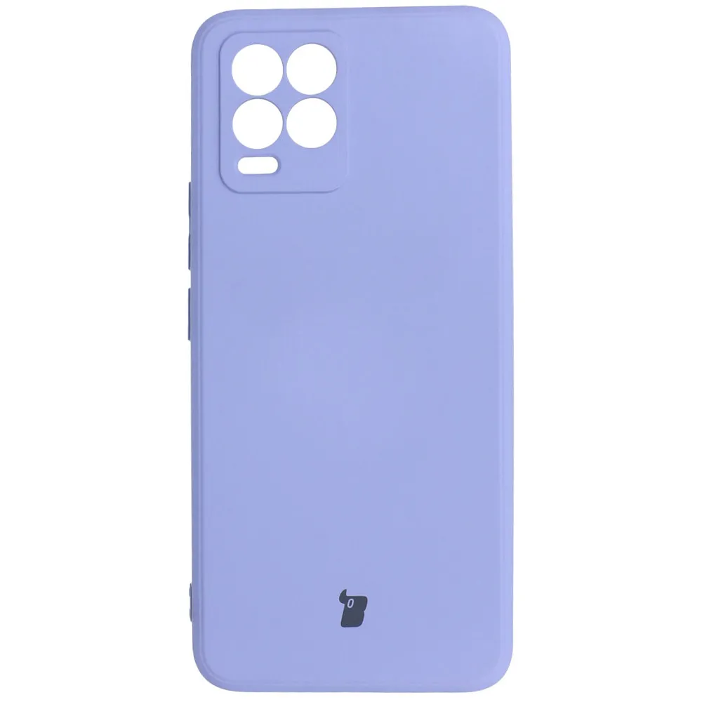 Etui Bizon Silicone do Realme 8 Pro / 8 Liliowy
