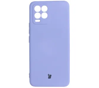 Etui Bizon Silicone do Realme 8 Pro / 8 Liliowy