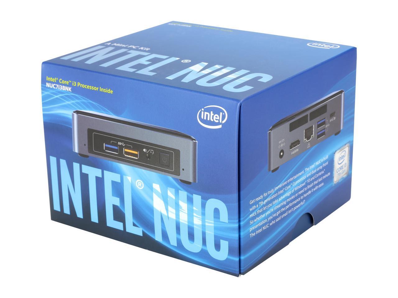Intel NUC Kit NUC7i3BNH Core i3-7100U - Opinie, Cena - RTV