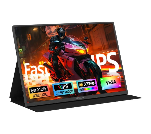 Zeuslap P16K Pro 16" 2K IPS 165Hz 3ms Przenośny