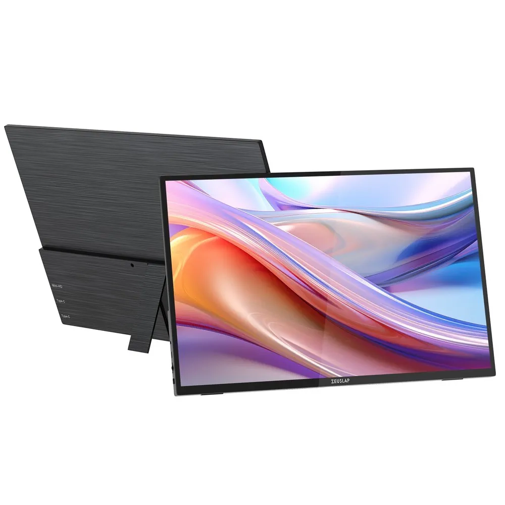 Monitor Zeuslap P16T  16" Full HD IPS 60Hz 3ms Przenośny Dotykowy