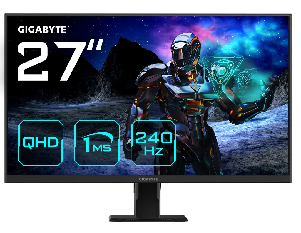 Monitor Gigabyte GS27Q X 27" 2K Super Speed IPS 240Hz/OC 250Hz 1ms MPRT Gamingowy