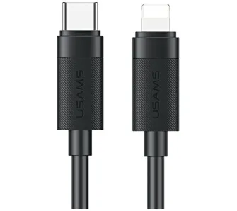 Kabel USAMS U94 USB-C do Lightning 30W 1m Czarny