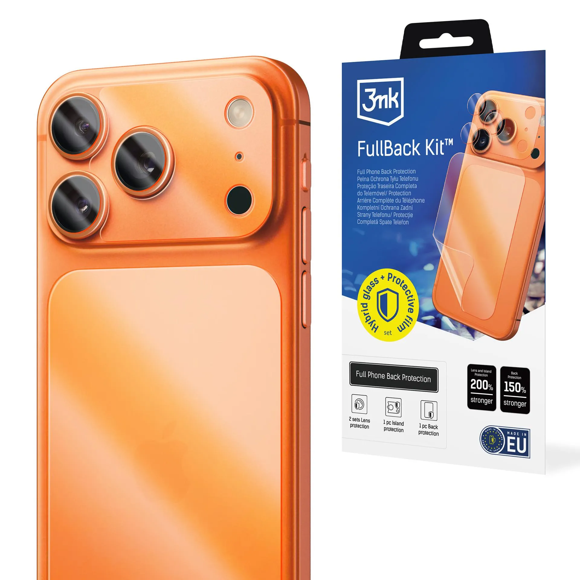 Folia ochronna 3mk FullBack Kit do iPhone 17 Pro Max