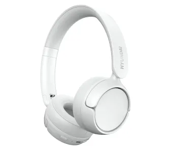 Słuchawki bezprzewodowe Hyundai HBTM 50BT Nauszne Bluetooth 6.0 Biały