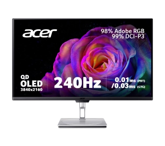 Monitor Acer PE320QKXsmiiphuzx 32" 4K QD-OLED 240Hz 0,01ms