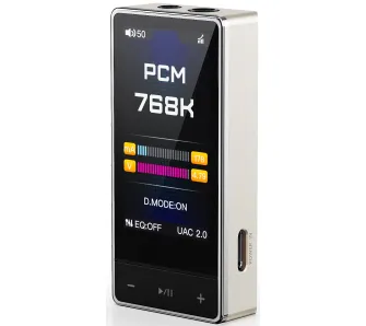 Wzmacniacz audio DAC FiiO QX13 Złoty