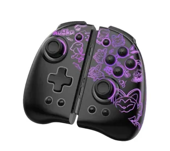 Kontroler FUNLAB Luminous Joy-Pad Scarlet & Violet do Nintendo Switch Bezprzewodowy