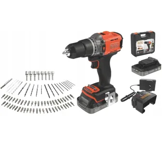 Wiertarko-wkrętarka Black&Decker BCD383D2XKA-QW