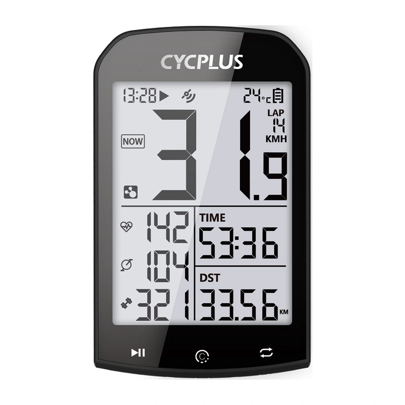 Licznik rowerowy Cycplus Komputer rowerowy M1 Kompatybilny z Strava, Trainingpeaks