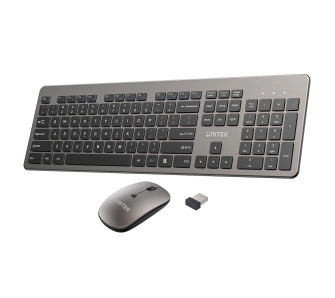 Zestaw Unitek SlimDuo 2.4G Grafitowy