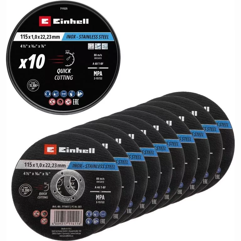 Tarcza do cięcia Einhell 49711525 115mm 10szt