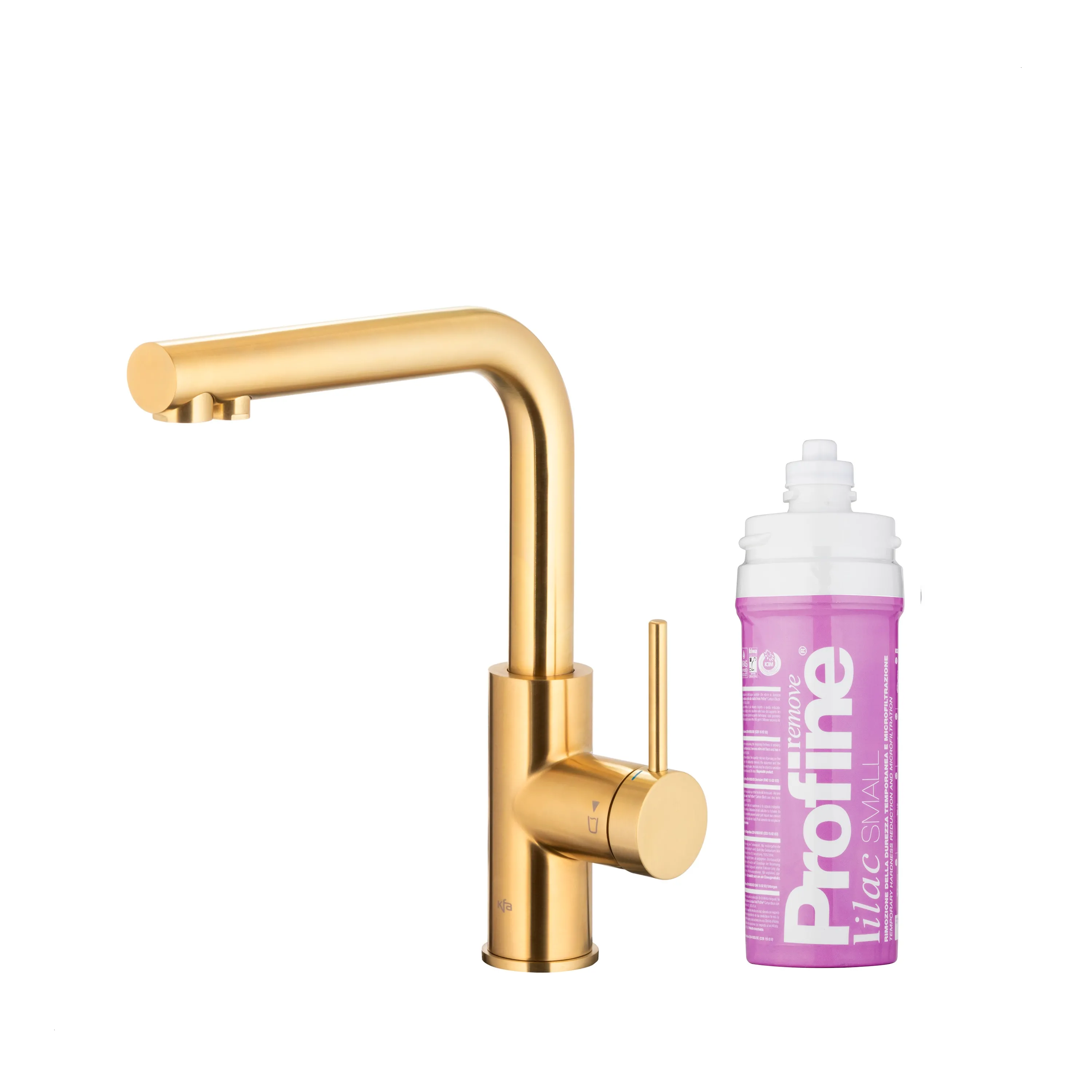 Bateria KFA Armatura Duero Pure Basic 6623-915-39 Jasne złoto Stal szlachetna