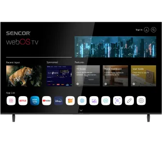 Telewizor Sencor SLE 65US803B 65" LED 4K webOS Smart TV DVB-T2