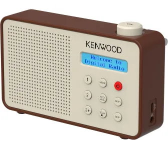 Radioodbiornik Kenwood CR-M25DAB-T Radio FM, DAB+ Bluetooth Brązowy