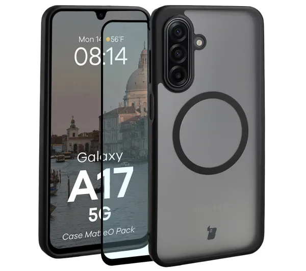 Bizon MatteO Pack do Galaxy A17 5G Czarny