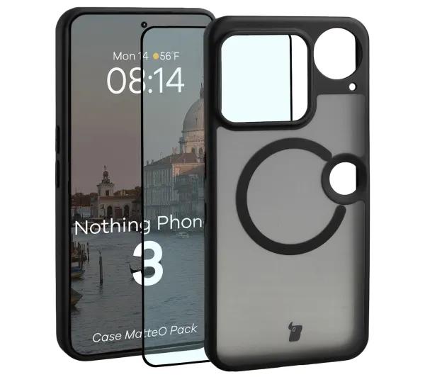Bizon MatteO Pack do Nothing Phone 3 Czarny