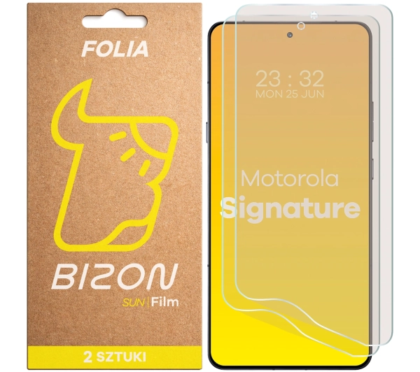Bizon matowa Film Sun Duo do Motorola Signature 2 sztuki