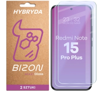 Folia hydrożelowa Bizon Glass Mule Duo do Xiaomi Redmi Note 15 Pro Plus 5G