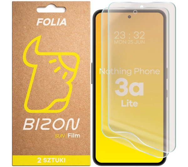 Bizon matowa Film Sun Duo do Nothing Phone 3a Lite 2 sztuki