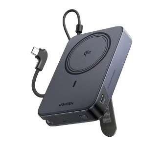 Powerbank UGREEN PB568 10000mAh 30W Magnetyczny Szary