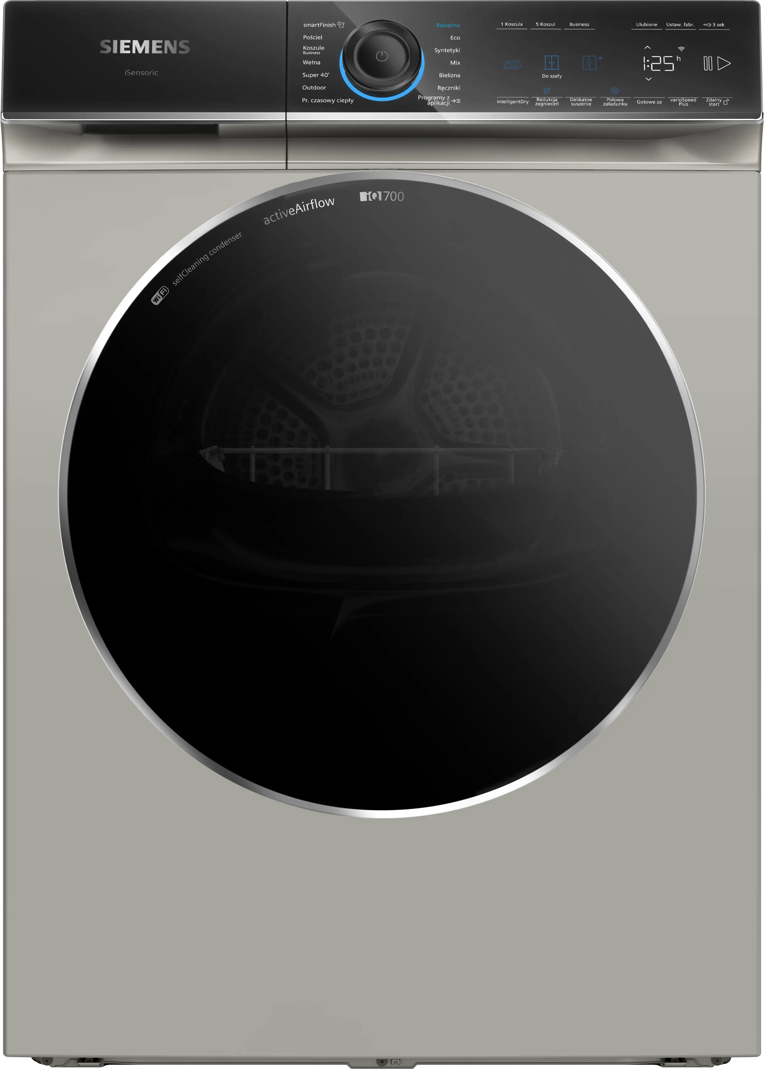 Suszarka Siemens WR47B2CXPL 62,7cm 9kg Zdalne sterowanie