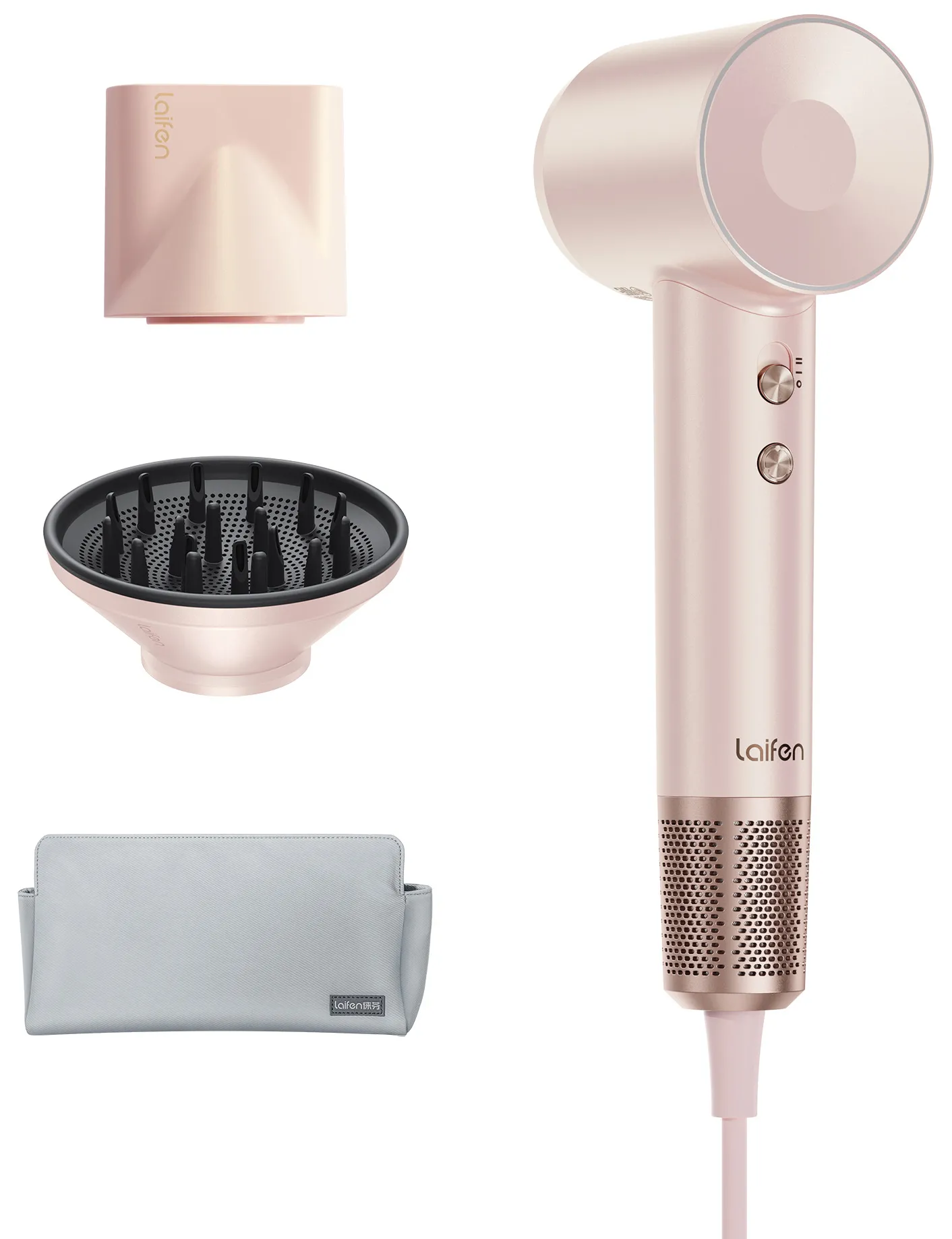 Suszarka do włosów Laifen Swift Premium Jonizacja Zimny nawiew 1600W 2 prędkości 3 temperatury