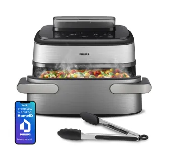 Air fryer Philips Ovi Ultra Megabasket NA565/02 2750W 9,5l Aplikacja mobilna