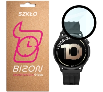 Szkło hybrydowe Bizon Glass Watch Edge Hybrid do OnePlus Watch Lite 45 mm