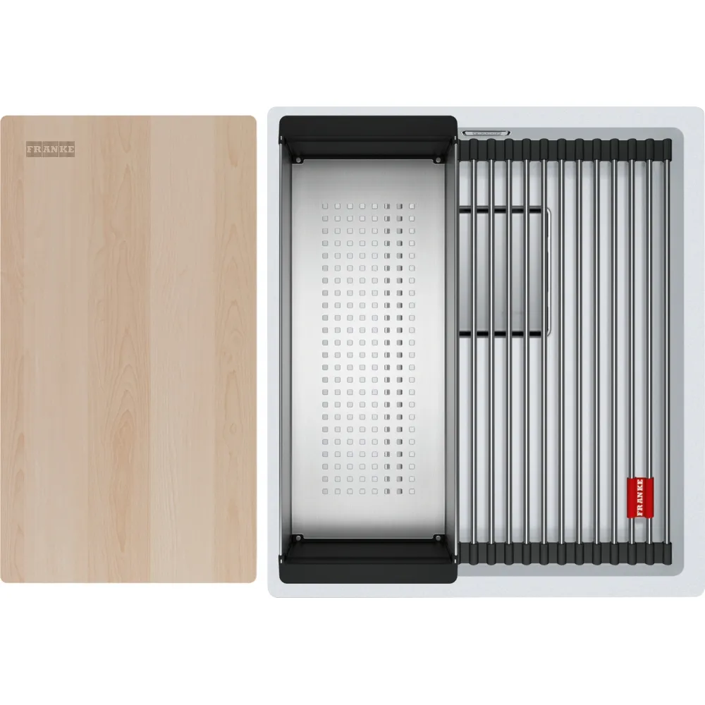 Zlewozmywak Franke Kanon KNG PRO 110-37 Granitowy Polarny