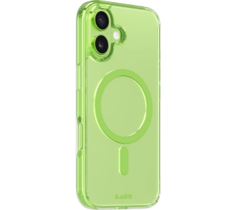 Etui Laut Crystal Fluro MagSafe do iPhone 17 Zielony