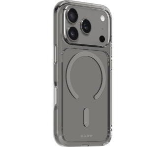 Etui Laut Crystal Fluro MagSafe do iPhone 17 Pro Szary