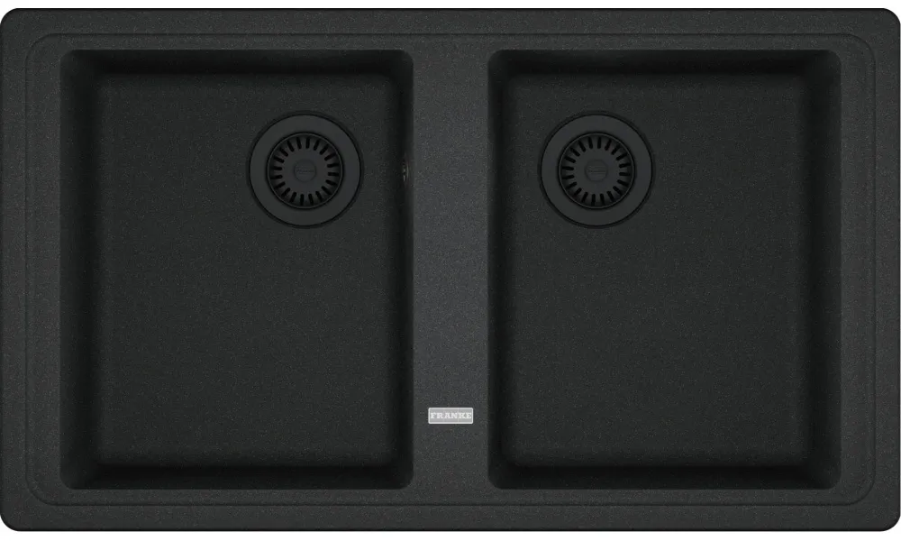 Zlewozmywak Franke Basis BFG 620-34-34 Granitowy Onyx