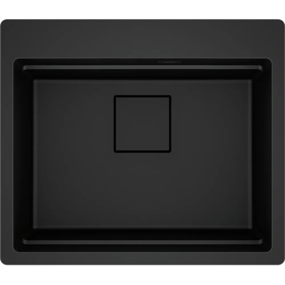 Zlewozmywak Franke Kanon KNG PRO 610-53 Granitowy Czarny Mat