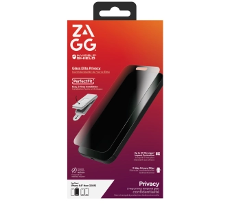 Szkło hartowane Zagg Elite Privacy do iPhone Air