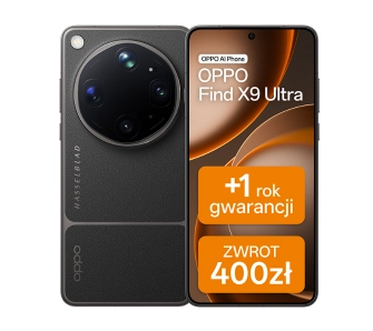 Smartfon OPPO Find X9 Ultra 12/512GB 6,82" 144Hz 200Mpix Czarny