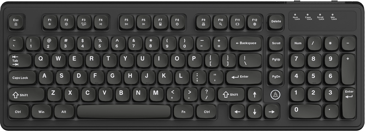 Klawiatura membranowa Ajazz AF98 Czarny