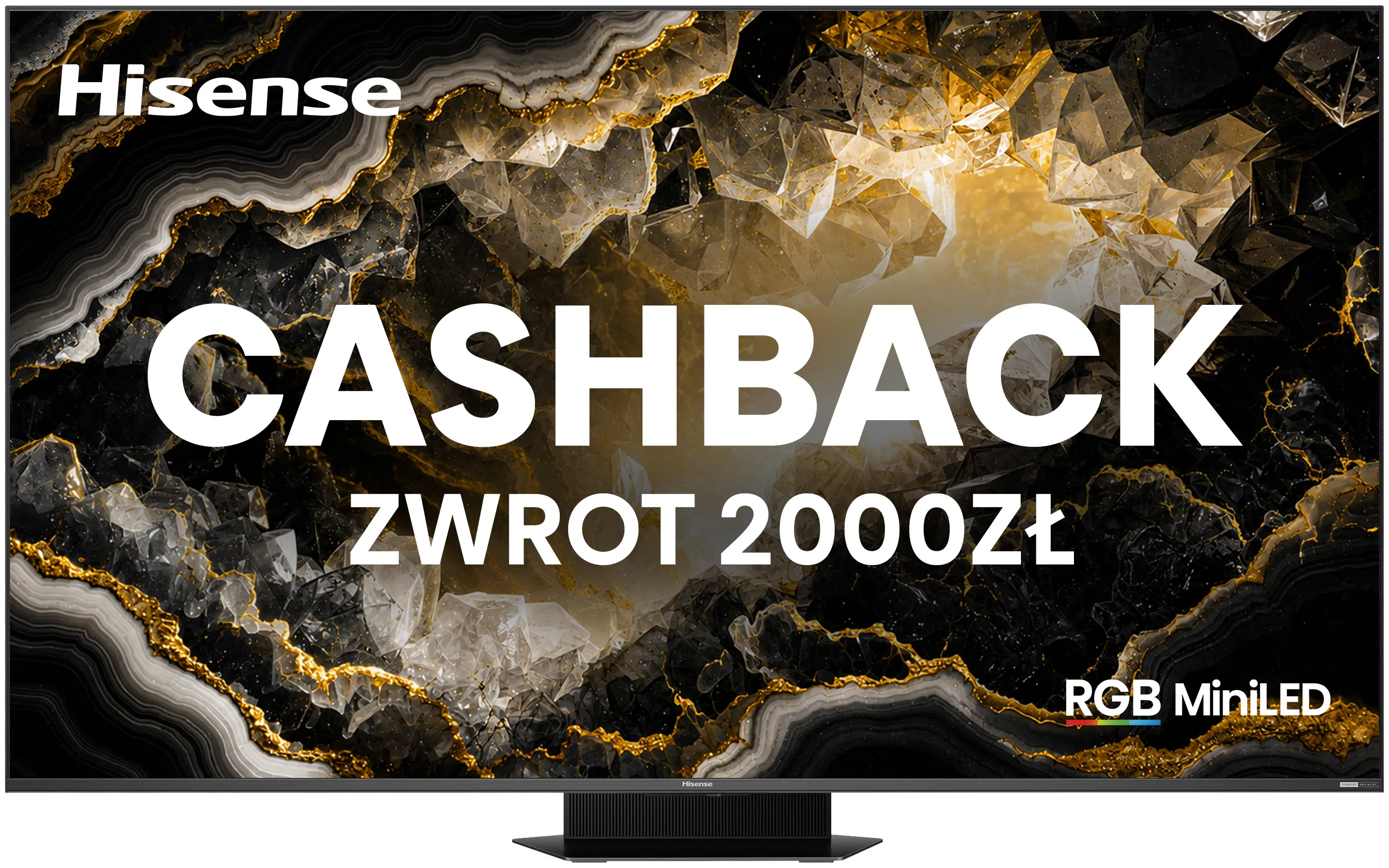Telewizor Hisense 75UR9S 75" MiniLED RGB 4K 180Hz Smart TV Funkcje AI Dolby Vision Dolby Atmos DTS X HDMI 2.1 DVB-T2