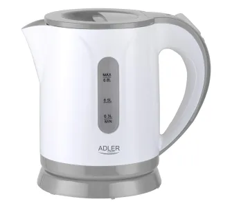 Czajnik Adler AD 1371 0,8l 850W Szary