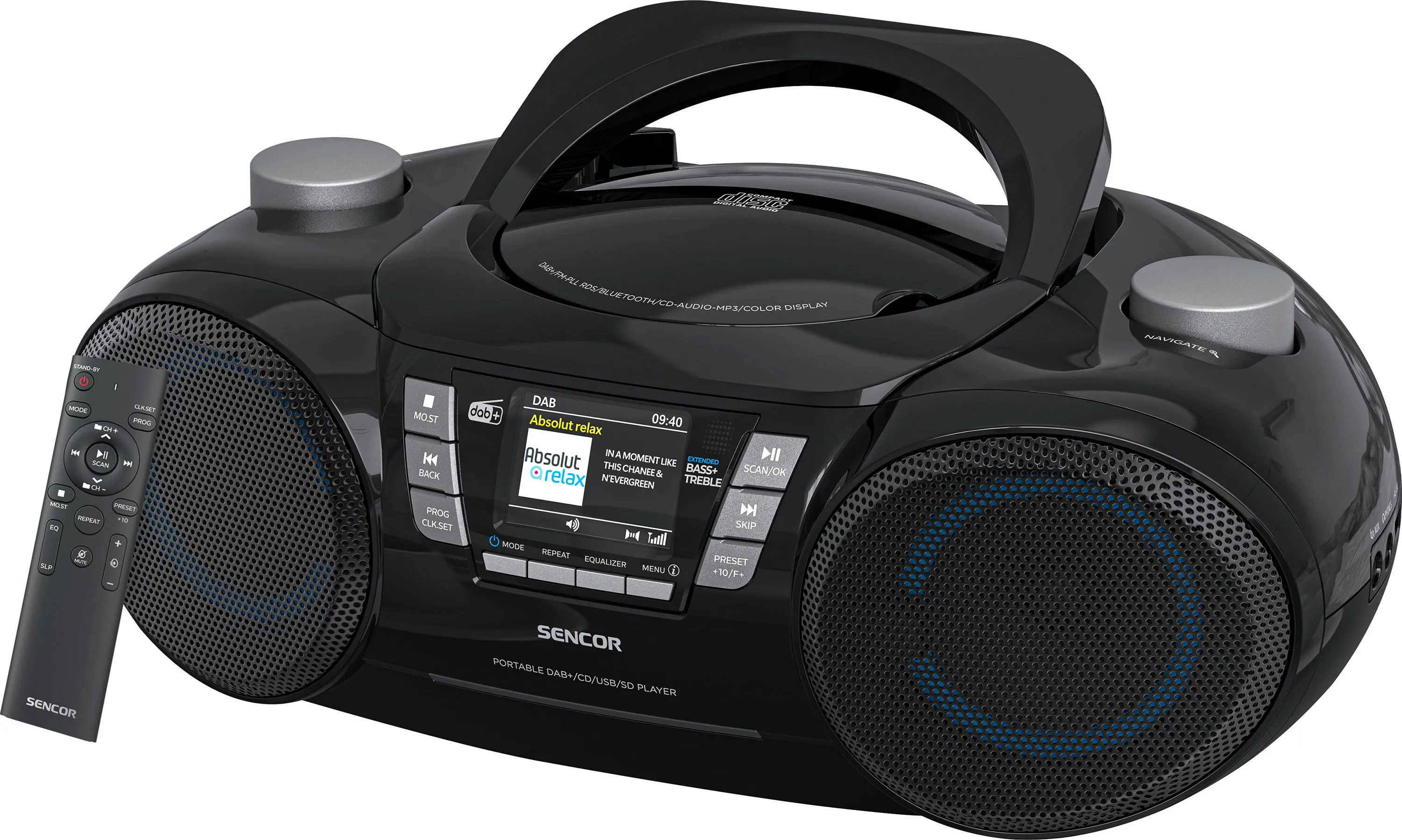Radioodtwarzacz Sencor SPT 6510DB Bluetooth Czarny
