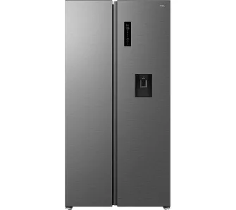 Lodówka TCL RC605SXD0 Pełny No Frost 185cm Dystrybutor wody Szuflada z kontrolą wilgotności Inox
