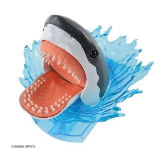 Model do składania Bandai Exploring Lab Nautre Great White Shark