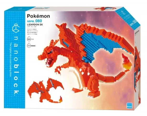 Klocki Bandai Nanoblock Pokemon Deluxe - Charizard
