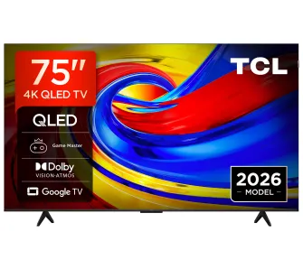Telewizor TCL 75P7L 75" QLED 4K Google TV Funkcje AI Dolby Vision Dolby Atmos HDMI 2.1 DVB-T2