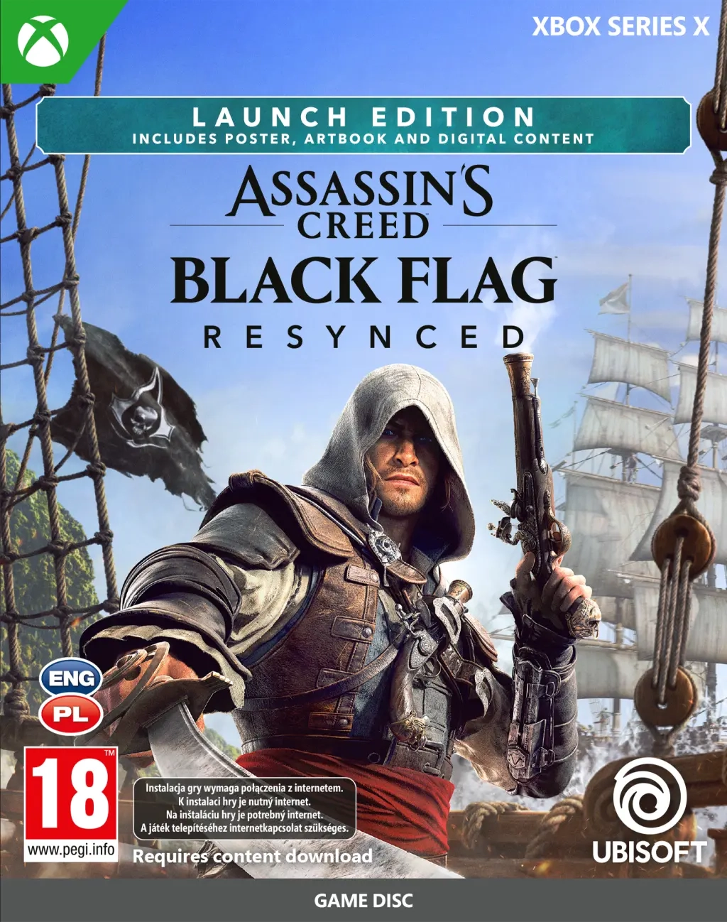 Assassin's Creed Black Flag Resynced Gra na Xbox Series X